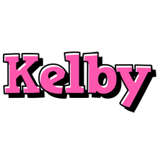 Kelby girlish logo