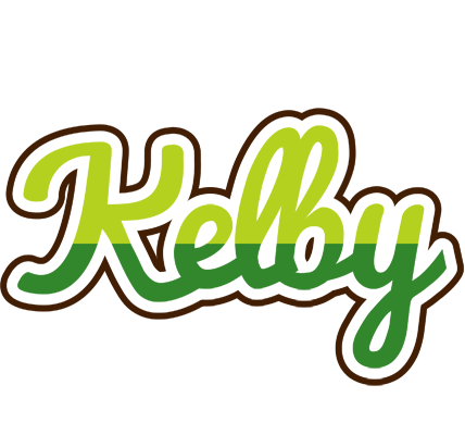 Kelby golfing logo
