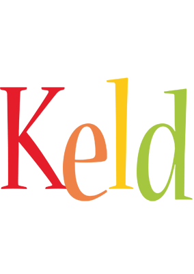 Keld birthday logo