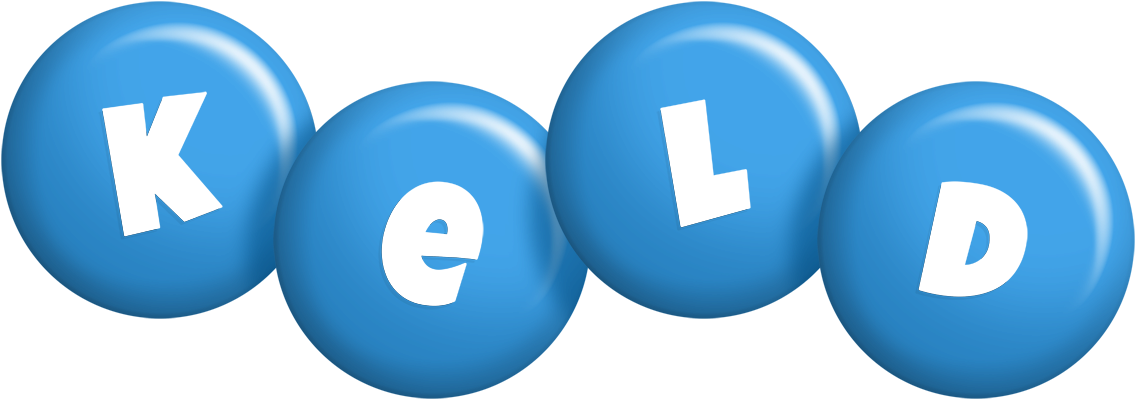 Keld candy-blue logo