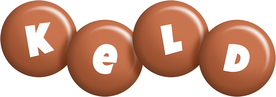 Keld candy-brown logo