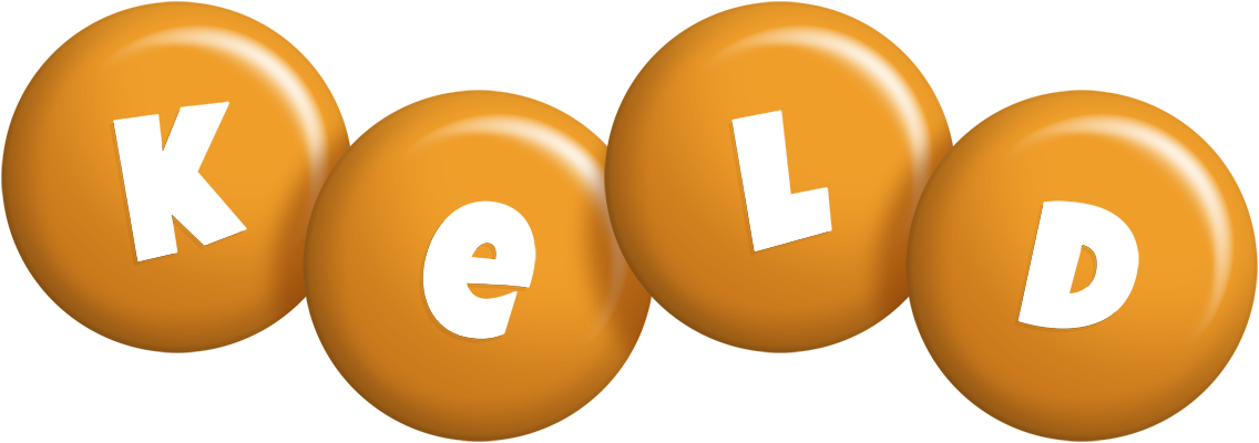 Keld candy-orange logo