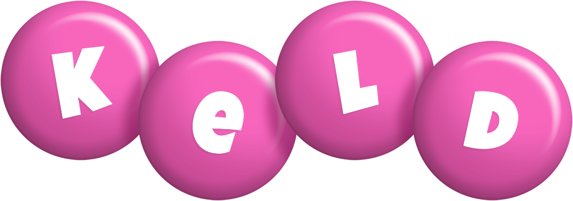 Keld candy-pink logo