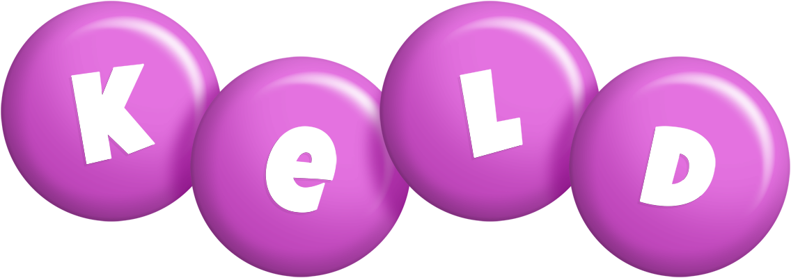Keld candy-purple logo