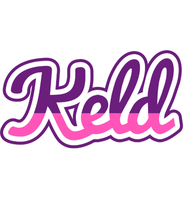 Keld cheerful logo