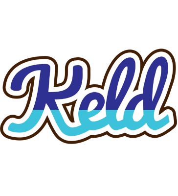 Keld raining logo