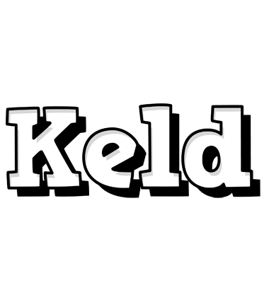 Keld snowing logo