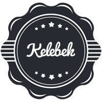 Kelebek badge logo