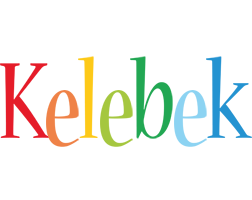 Kelebek birthday logo