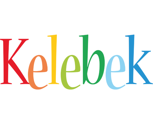 Kelebek birthday logo