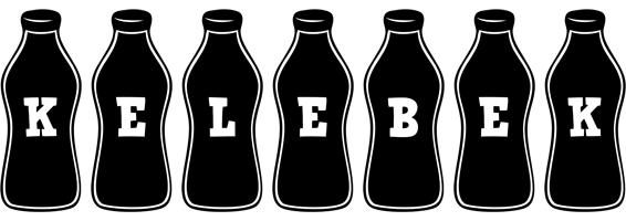 Kelebek bottle logo