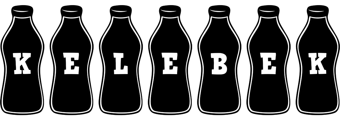 Kelebek bottle logo