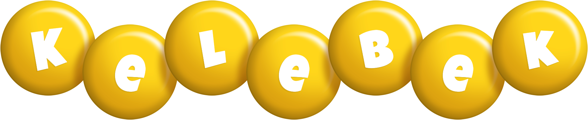Kelebek candy-yellow logo