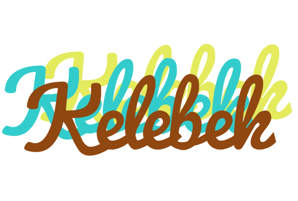Kelebek cupcake logo
