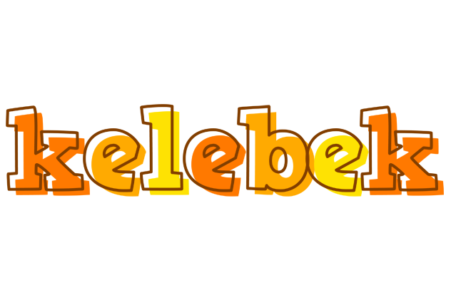 Kelebek desert logo