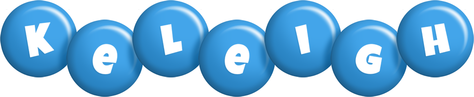 Keleigh candy-blue logo