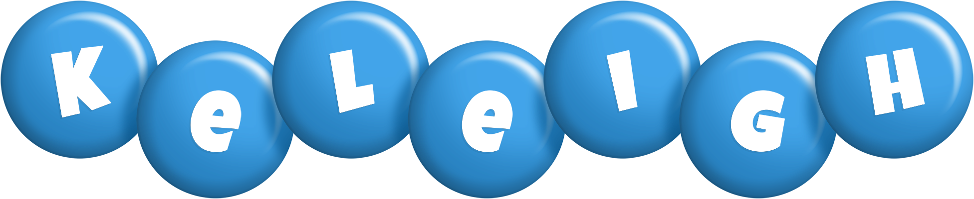 Keleigh candy-blue logo