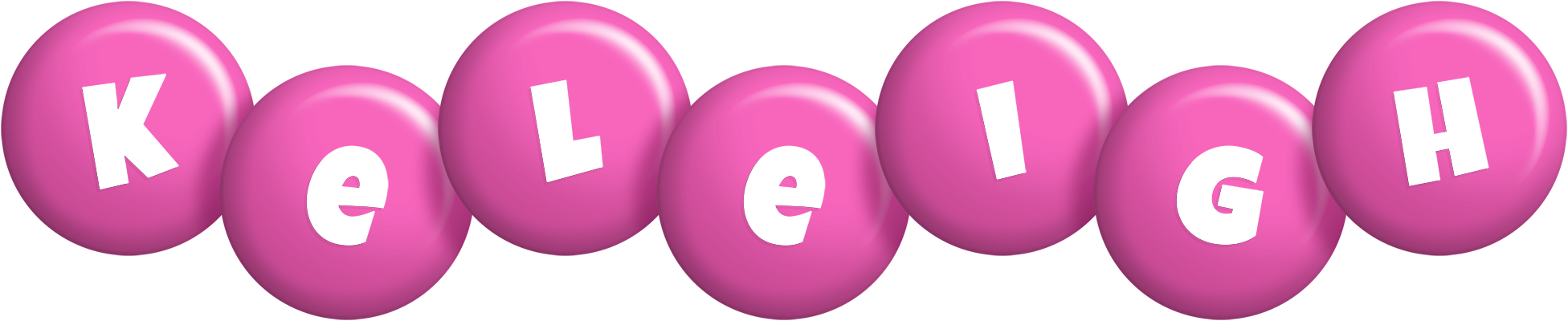 Keleigh candy-pink logo