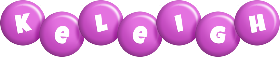 Keleigh candy-purple logo