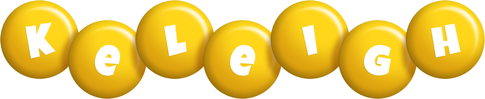 Keleigh candy-yellow logo