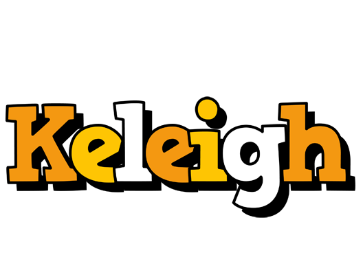 Keleigh cartoon logo