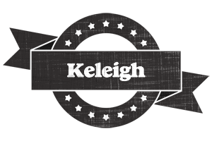 Keleigh grunge logo