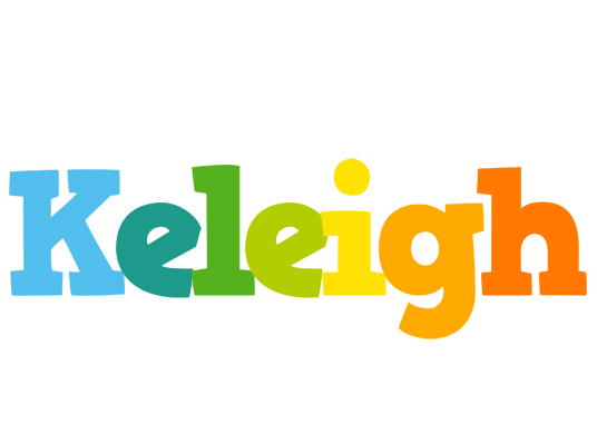 Keleigh rainbows logo