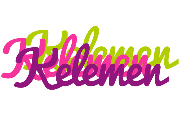 Kelemen flowers logo
