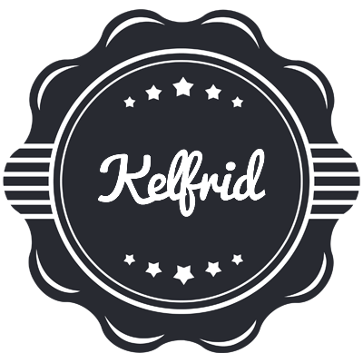 Kelfrid badge logo