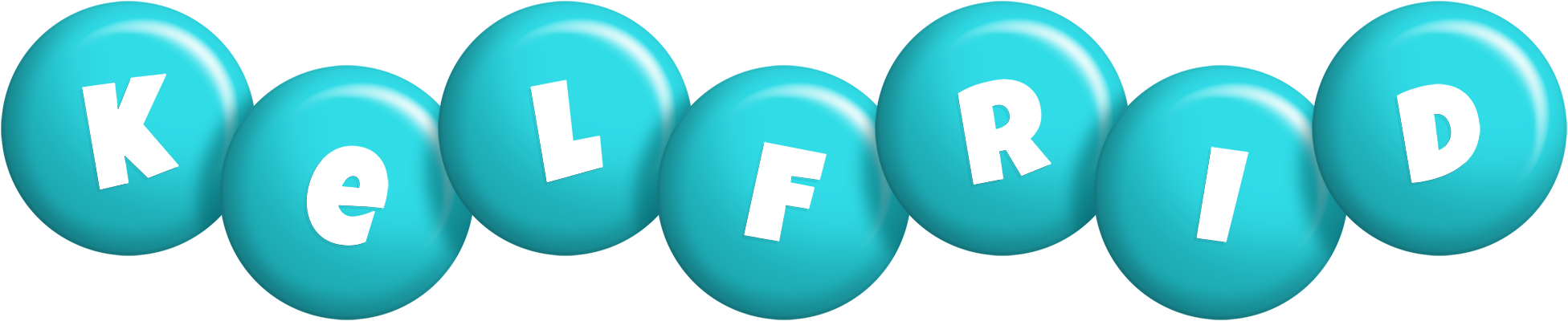 Kelfrid candy-azur logo