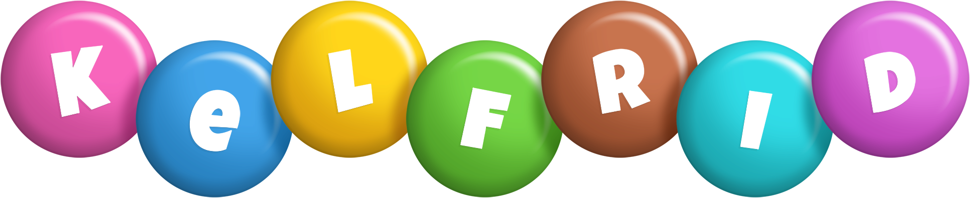 Kelfrid candy logo