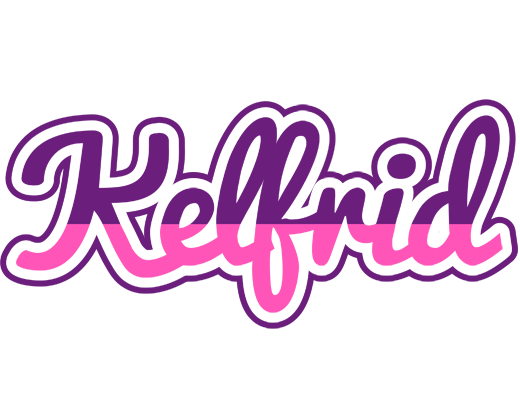 Kelfrid cheerful logo