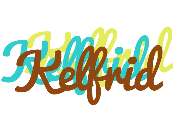 Kelfrid cupcake logo
