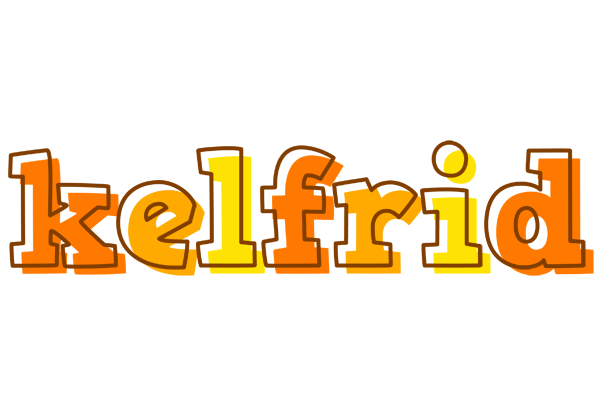 Kelfrid desert logo