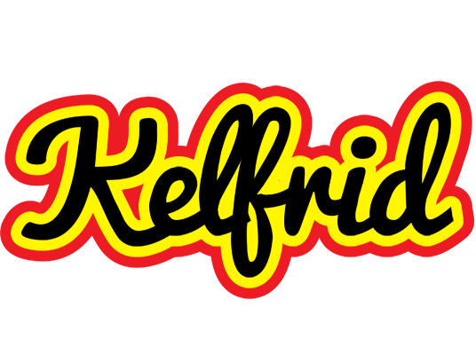 Kelfrid flaming logo