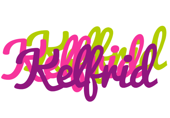 Kelfrid flowers logo