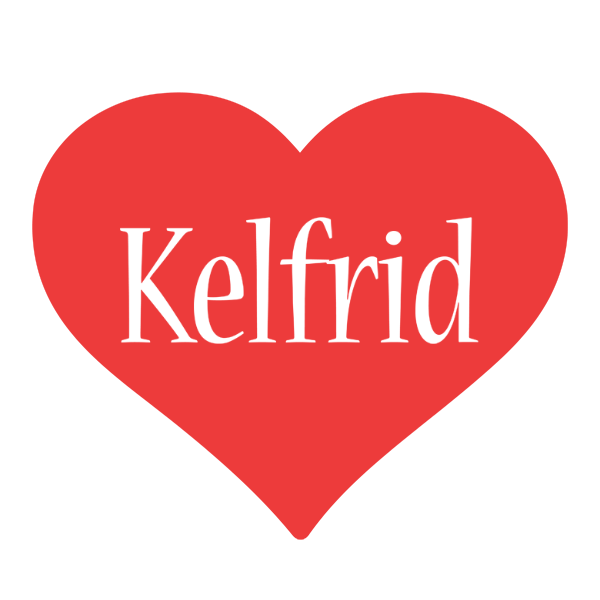 Kelfrid love logo