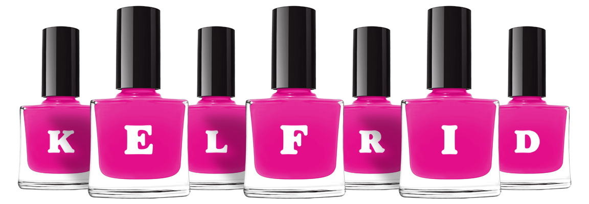 Kelfrid nails logo