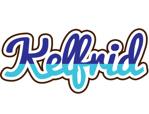 Kelfrid raining logo