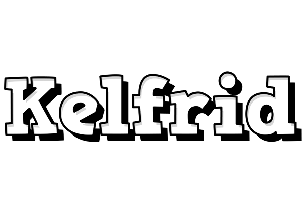 Kelfrid snowing logo