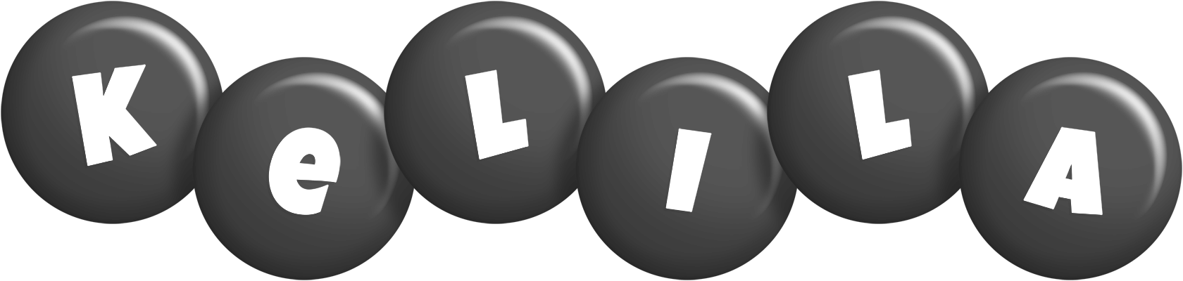 Kelila candy-black logo