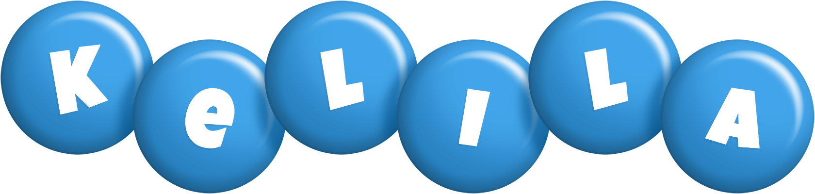 Kelila candy-blue logo