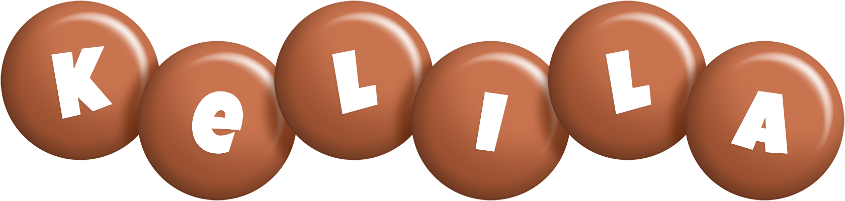 Kelila candy-brown logo