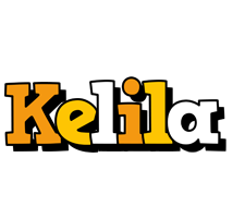 Kelila cartoon logo