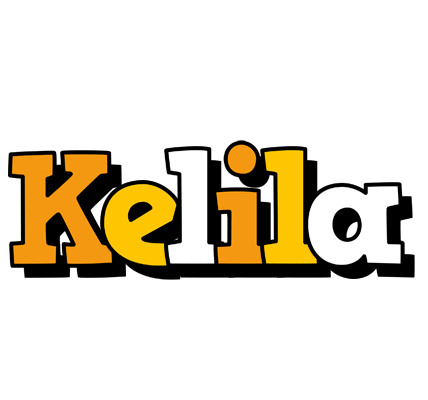 Kelila cartoon logo