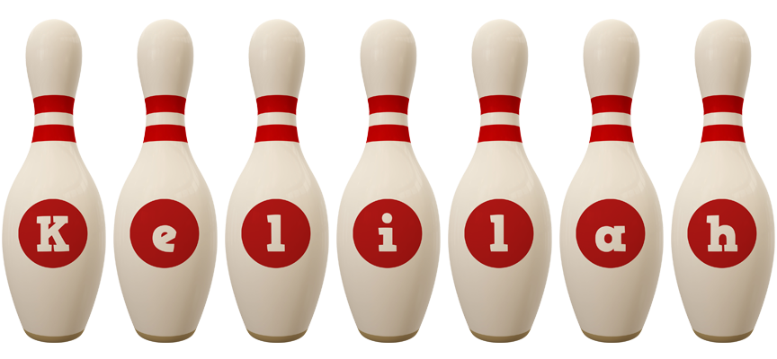 Kelilah bowling-pin logo