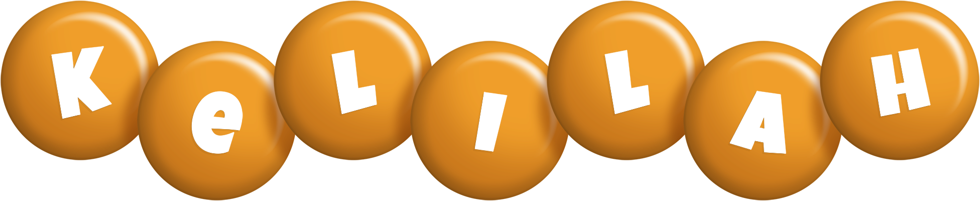 Kelilah candy-orange logo