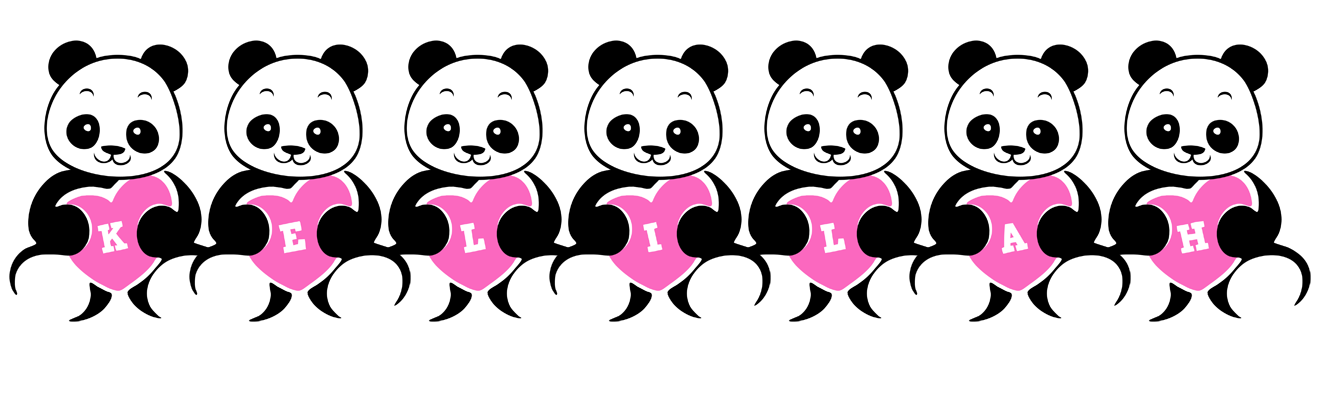 Kelilah love-panda logo