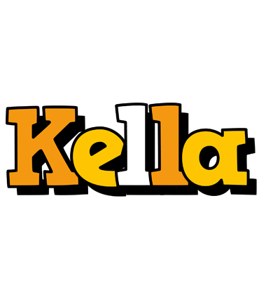 Kella cartoon logo