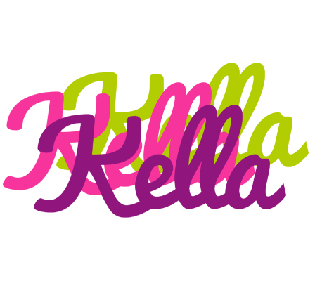 Kella flowers logo